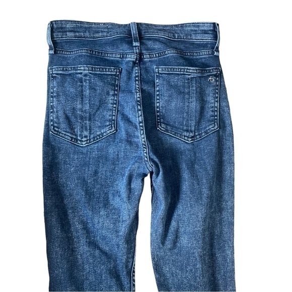 rag & bone Nina High-Rise Skinny Jeans 27 Denim Bridle Trail‎ - Picture 10 of 12
